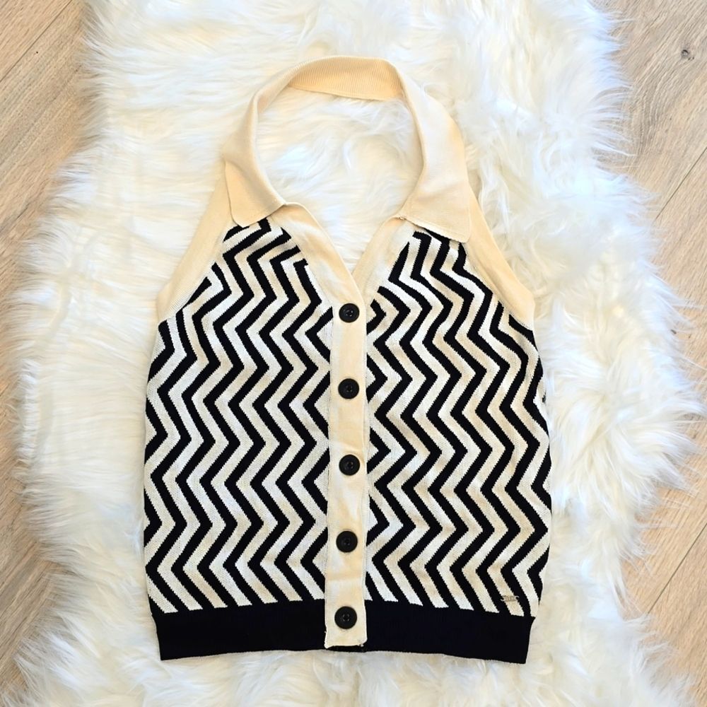 NWT GUESS Halter Sweater Size M